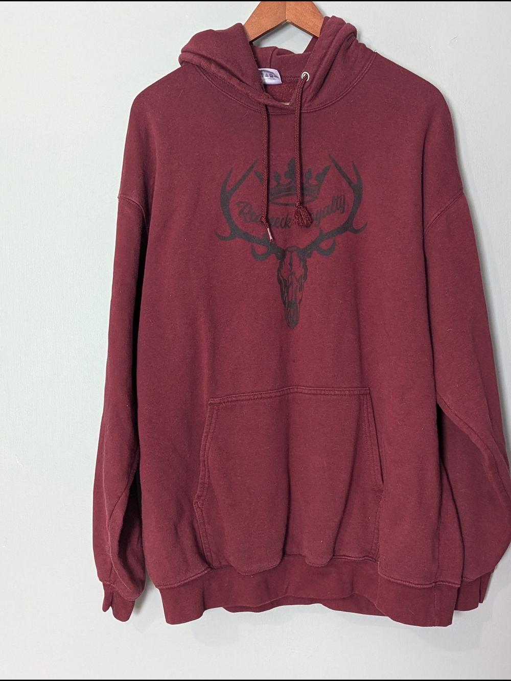 Redneck‎ Royalty Men's Maroon Hoodie